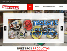 Tablet Screenshot of copyplan.es